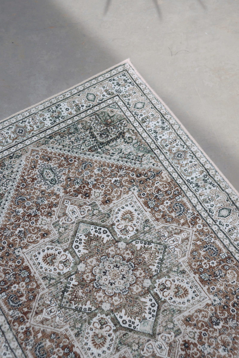 Medina Garden Floor Mat | Polyfibre Cashmere - The Carpetier™