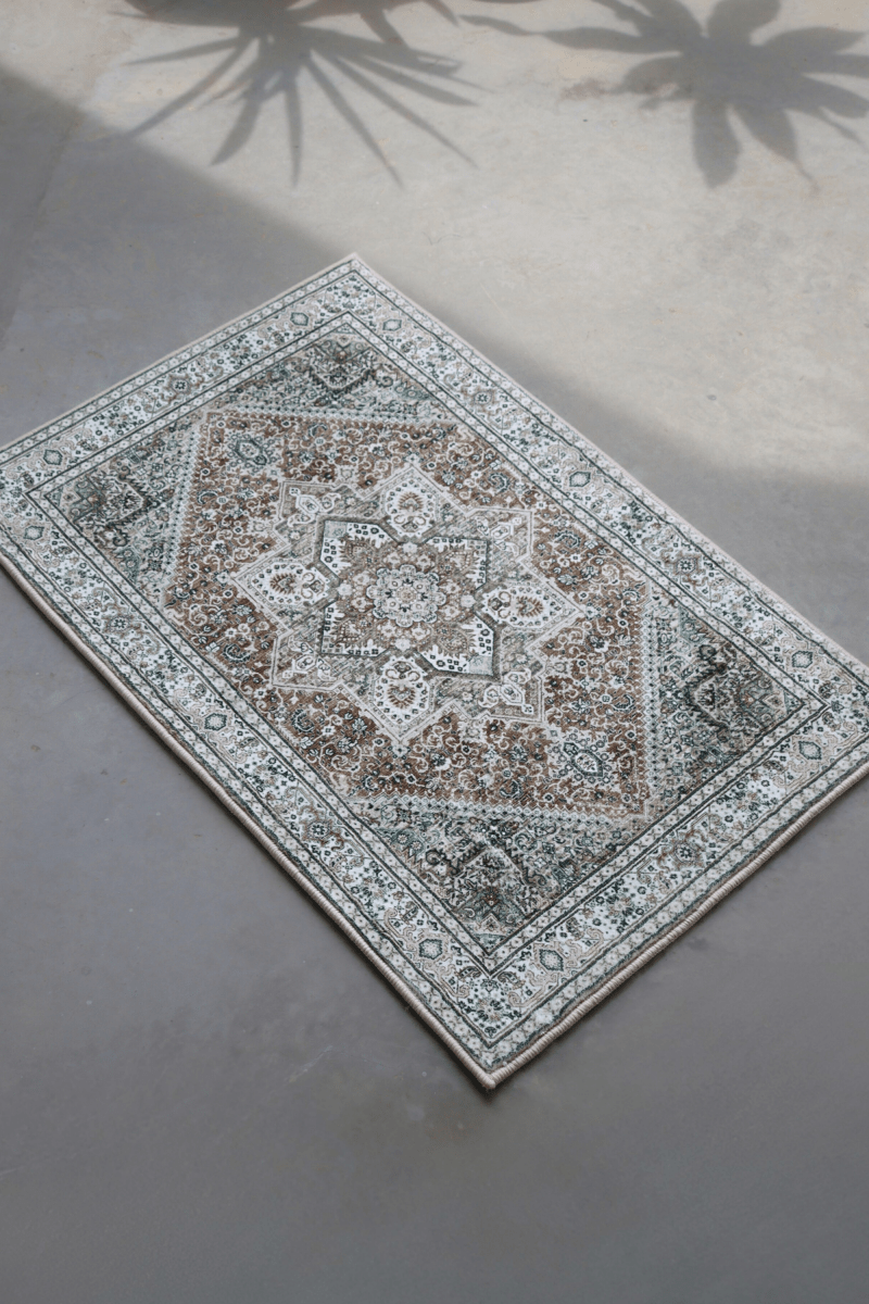 Medina Garden Floor Mat | Polyfibre Cashmere - The Carpetier™