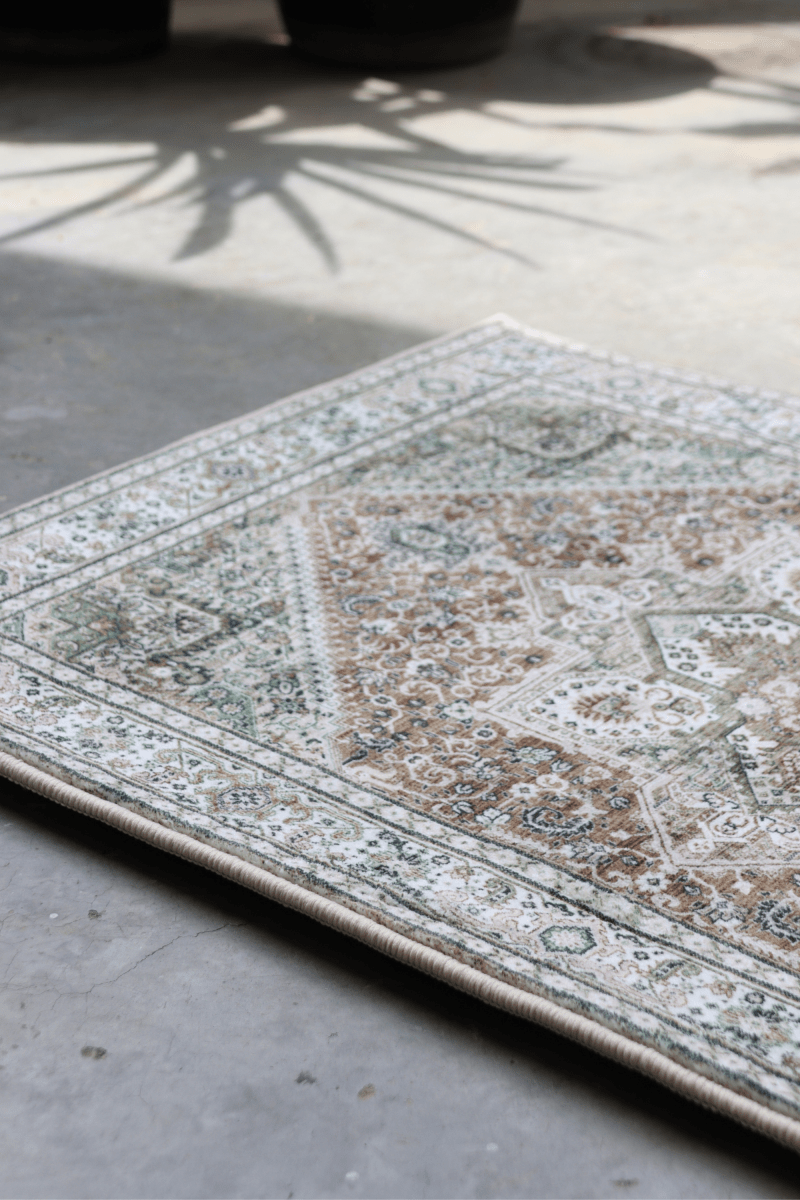 Medina Garden Floor Mat | Polyfibre Cashmere - The Carpetier™