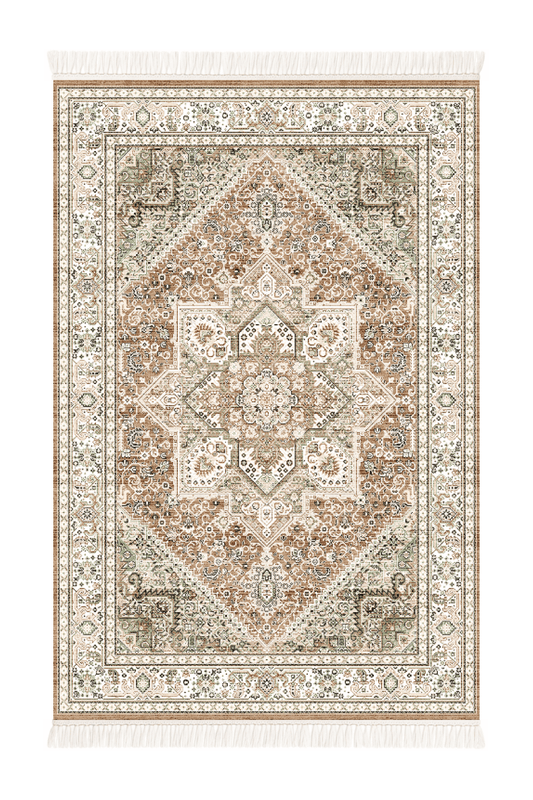 Medina Garden Prayer Mat | Polyfibre Cashmere - The Carpetier™