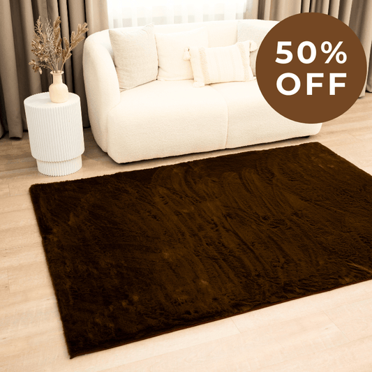 Mocha Brown Carpet | Cloud Fur Series - The Carpetier™