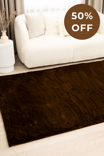 Mocha Brown Carpet | Cloud Fur Series - The Carpetier™