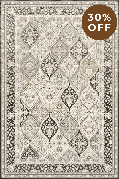 Monochrome Majesty Carpet | Polyfibre Cashmere - The Carpetier™
