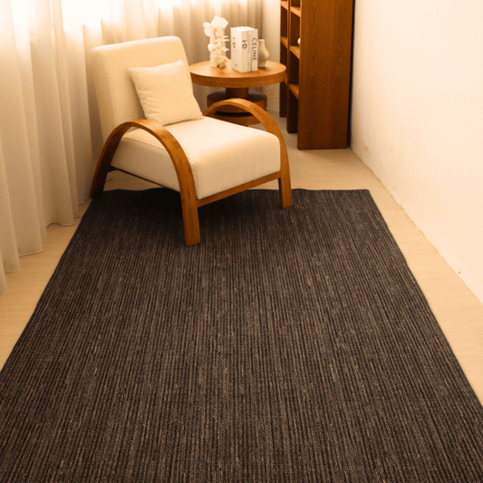 Oxford Blue & Walnut Multi - Coloured Loop Pile Carpet | Earth Series - The Carpetier™