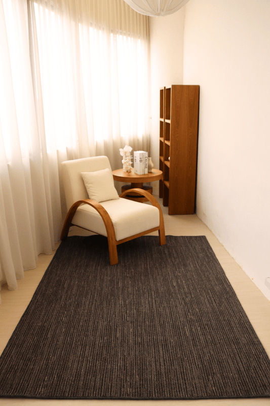 Oxford Blue & Walnut Multi - Coloured Loop Pile Carpet | Earth Series - The Carpetier™