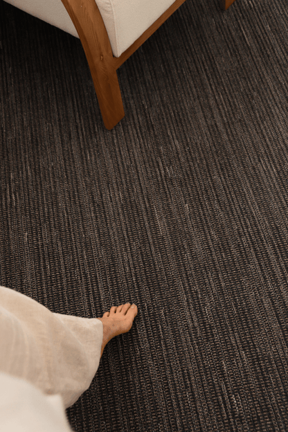 Oxford Blue & Walnut Multi - Coloured Loop Pile Carpet | Earth Series - The Carpetier™