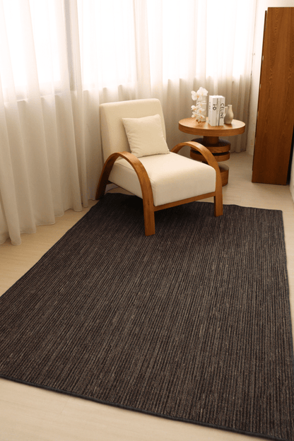 Oxford Blue & Walnut Multi - Coloured Loop Pile Carpet | Earth Series - The Carpetier™
