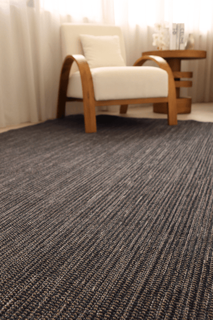 Oxford Blue & Walnut Multi - Coloured Loop Pile Carpet | Earth Series - The Carpetier™
