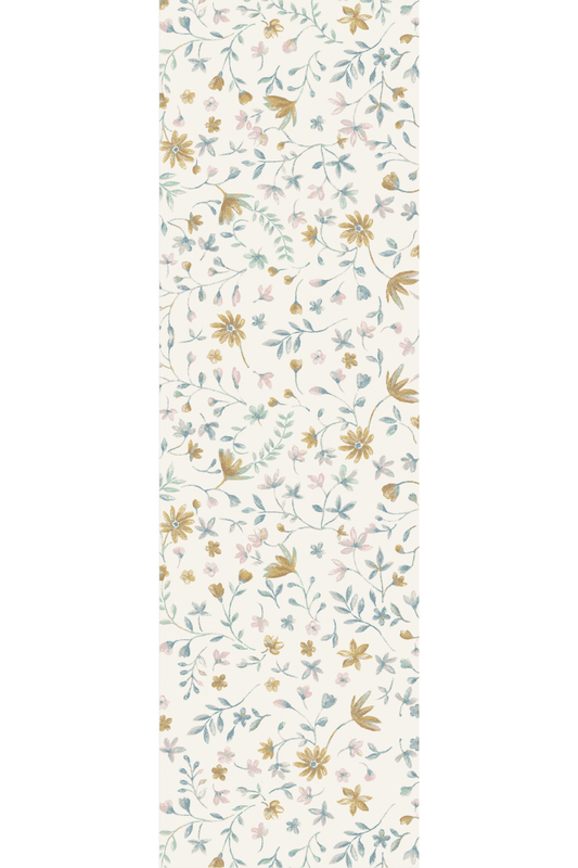 Pastel Garden Runner | Polyfibre Cashmere - The Carpetier™