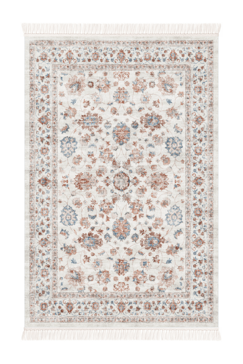 Pastel Palace Prayer Mat | Polyfibre Cashmere - The Carpetier™