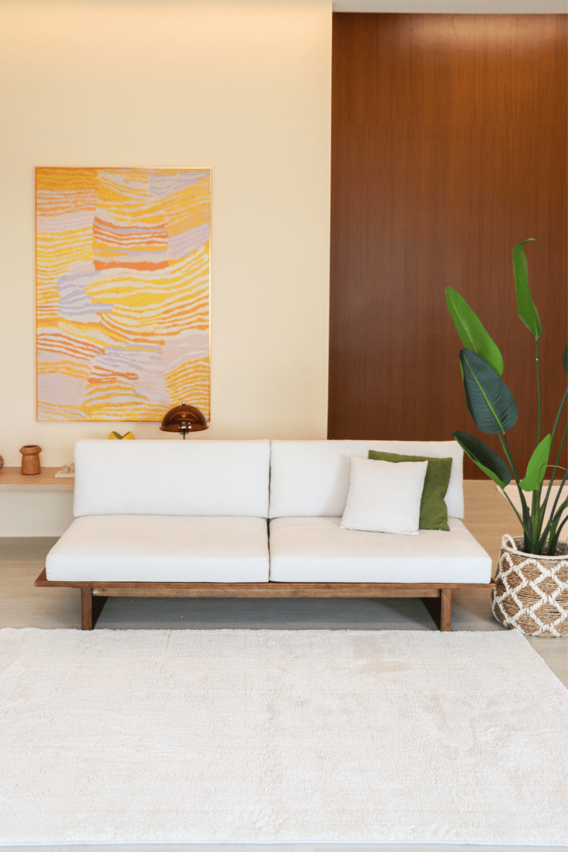 Pearl White Mid - Pile LuxeFur Carpet | LuxeFur - The Carpetier™