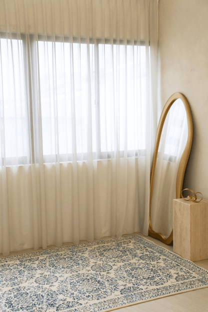 Porcelain Palace Carpet | Polyfibre Cashmere - The Carpetier™