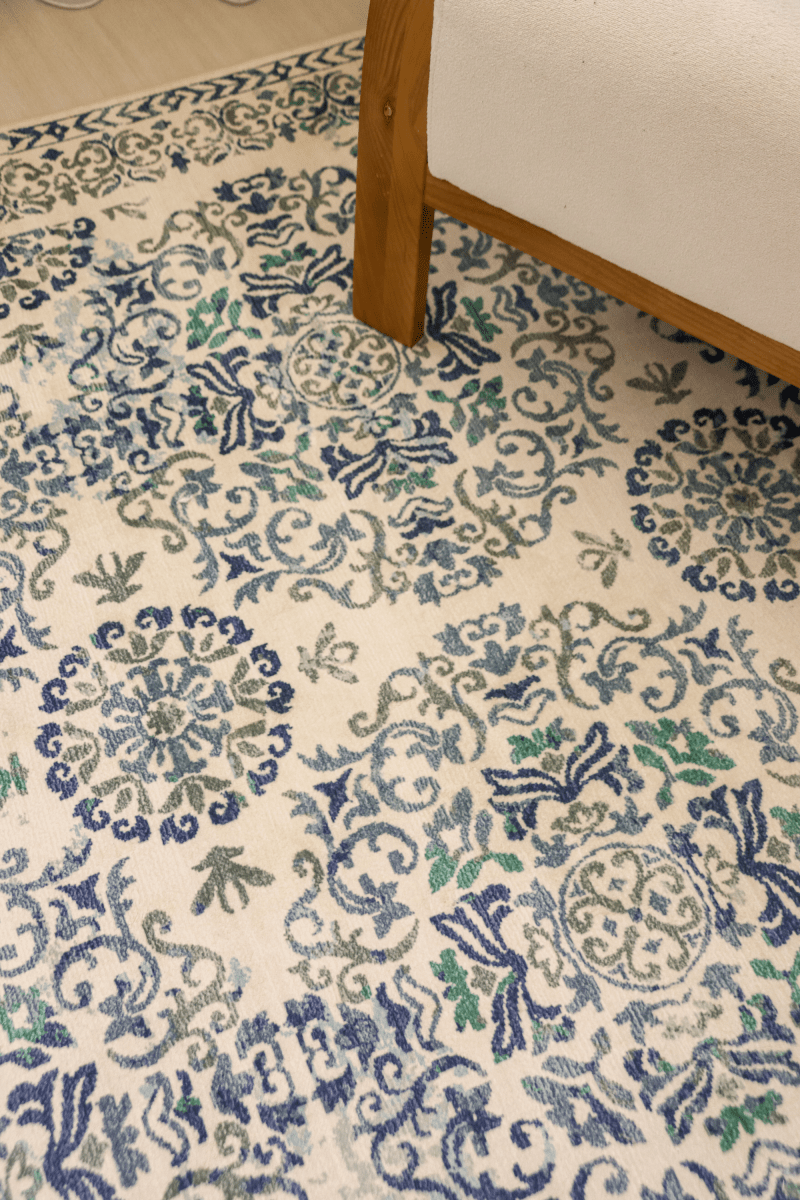 Porcelain Palace Carpet | Polyfibre Cashmere - The Carpetier™