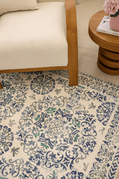 Porcelain Palace Carpet | Polyfibre Cashmere - The Carpetier™