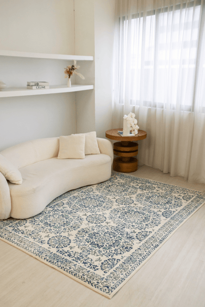 Porcelain Palace Carpet | Polyfibre Cashmere - The Carpetier™