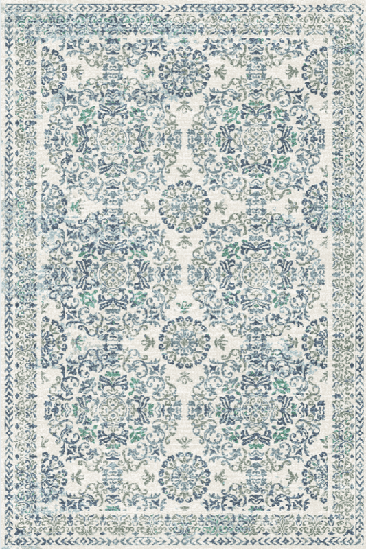 Porcelain Palace Carpet | Polyfibre Cashmere - The Carpetier™