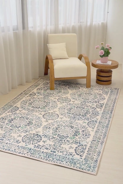 Porcelain Palace Carpet | Polyfibre Cashmere