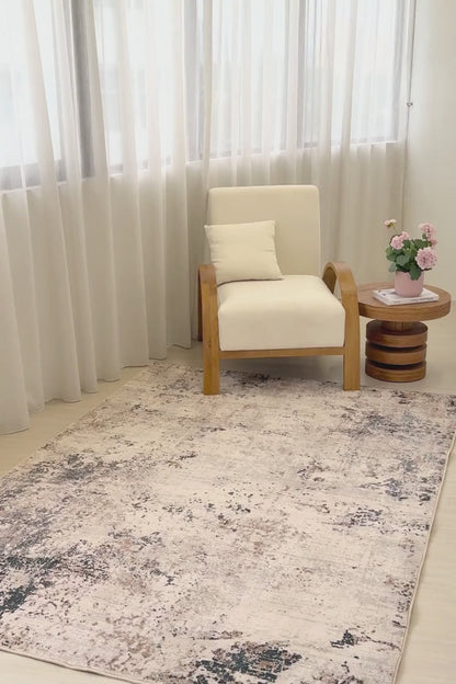 Azure Copperstone Carpet | Polyfibre Cashmere