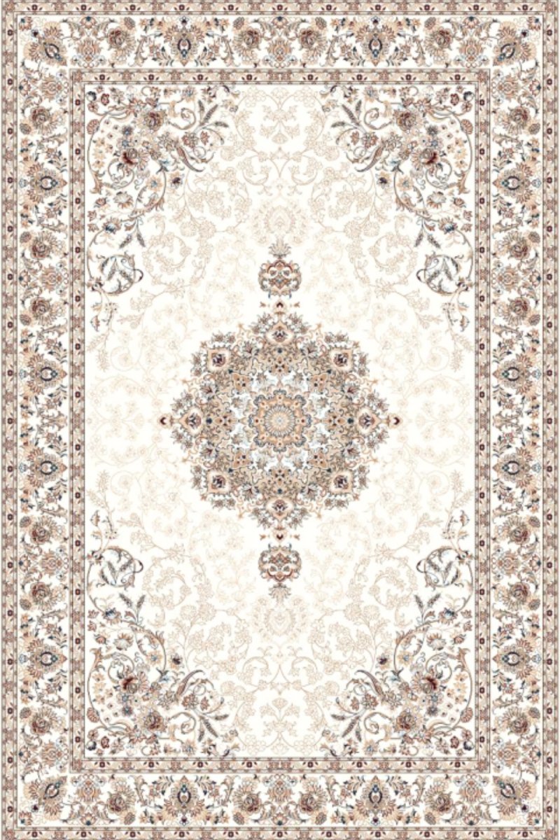 Royal Ivory | Persian | Polyfibre Cashmere Series - The Carpetier™