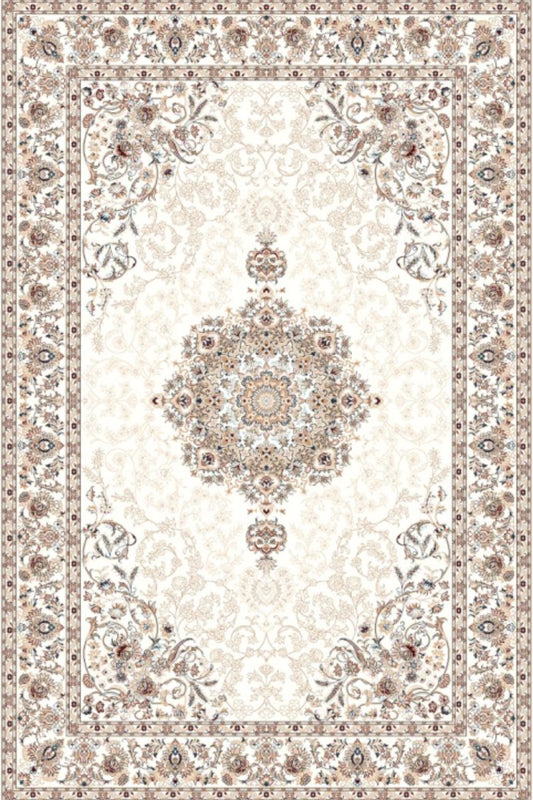 Royal Ivory | Persian | Polyfibre Cashmere Series - The Carpetier™