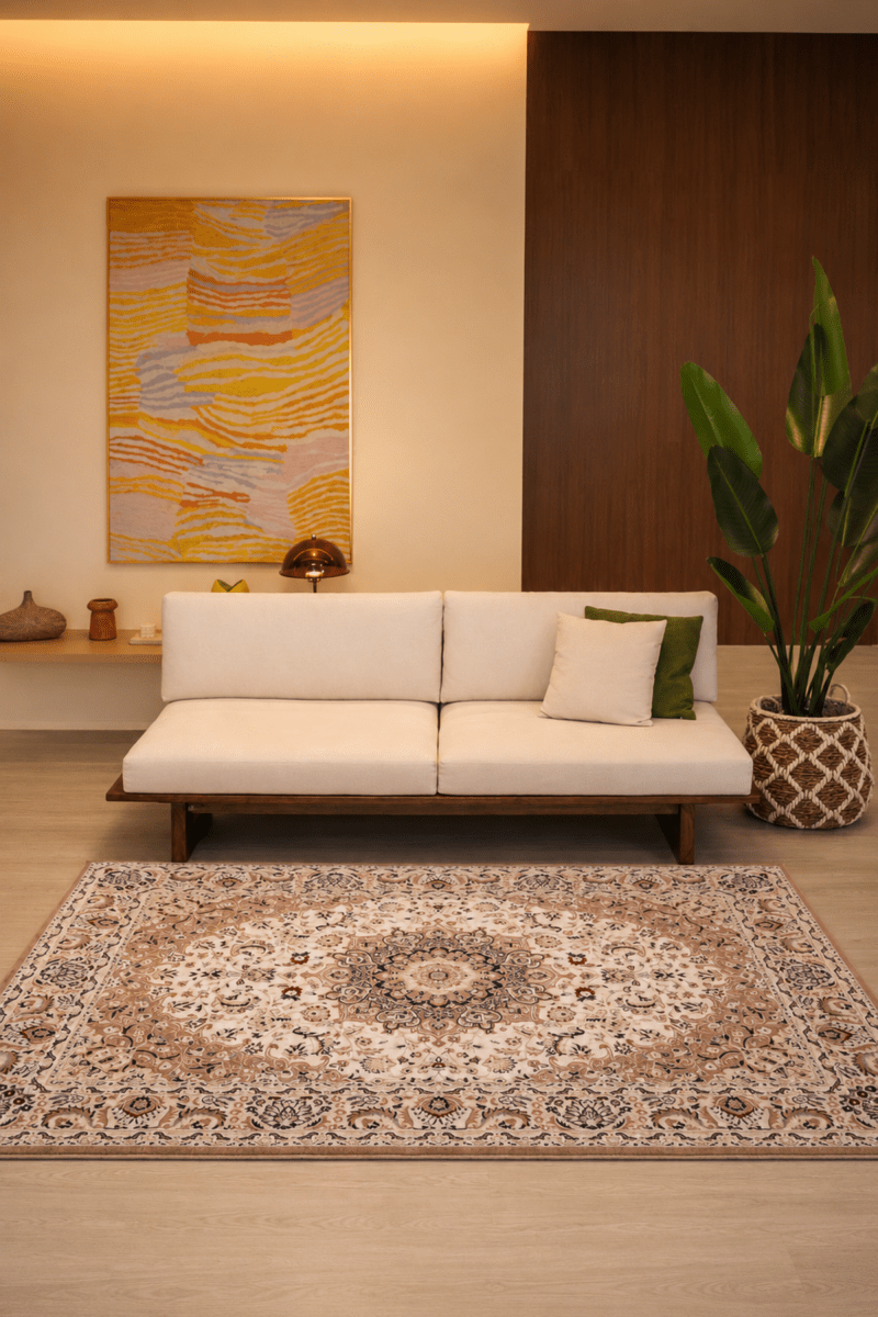 Royal Salmon Carpet | Al Safa | Royal Persian Series - The Carpetier™