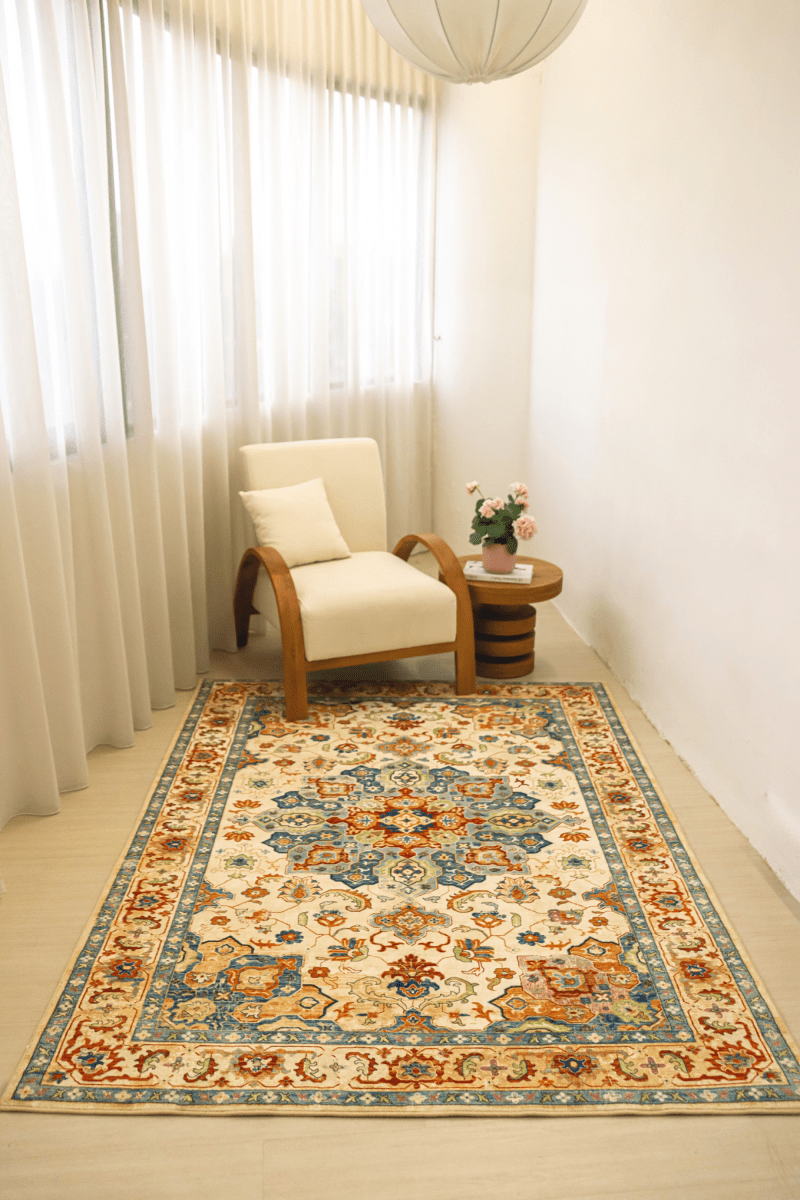 Royal Sienna Carpet | Polyfibre Cashmere - The Carpetier™