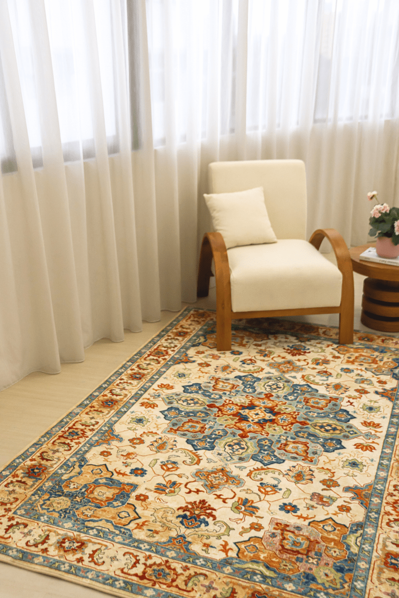 Royal Sienna Carpet | Polyfibre Cashmere - The Carpetier™