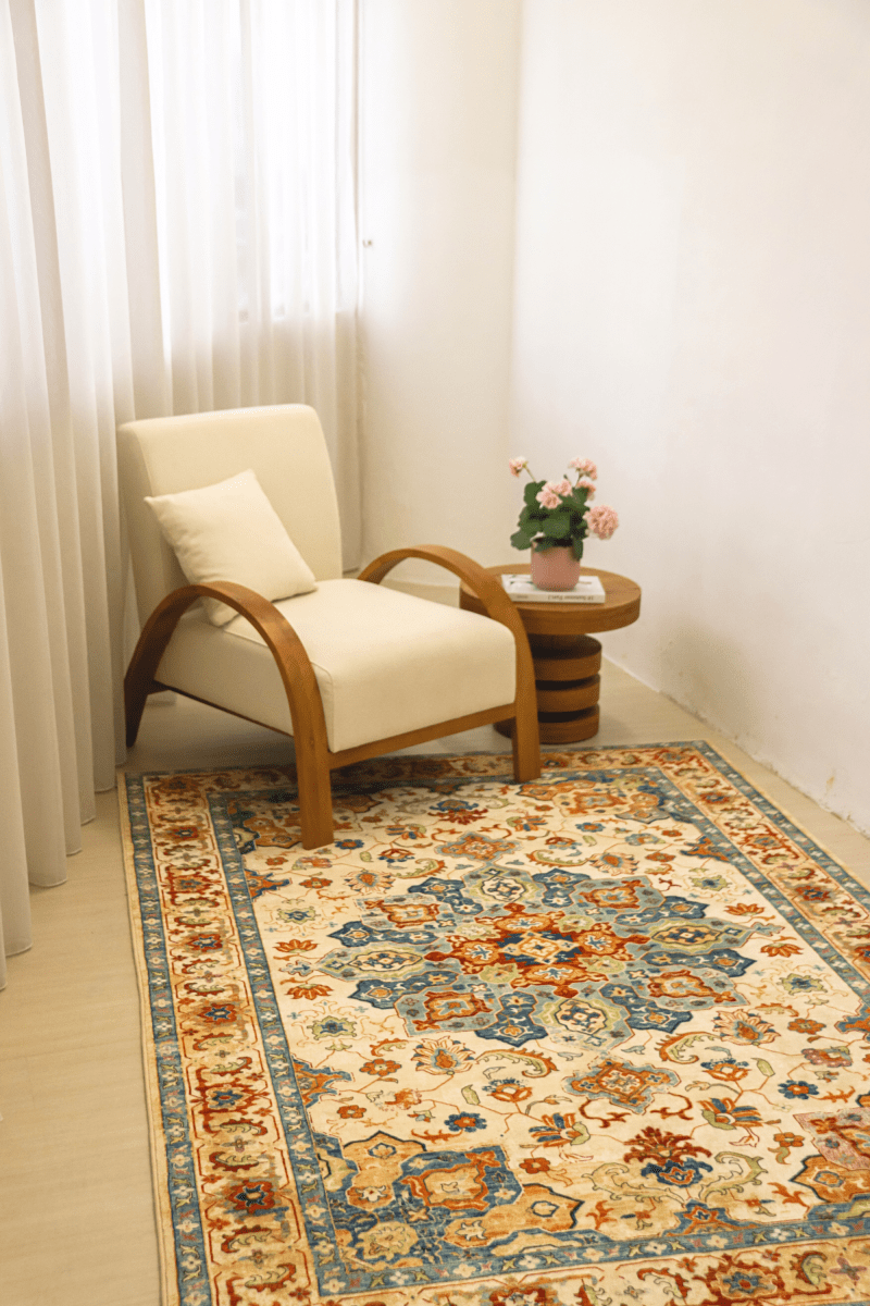 Royal Sienna Carpet | Polyfibre Cashmere - The Carpetier™