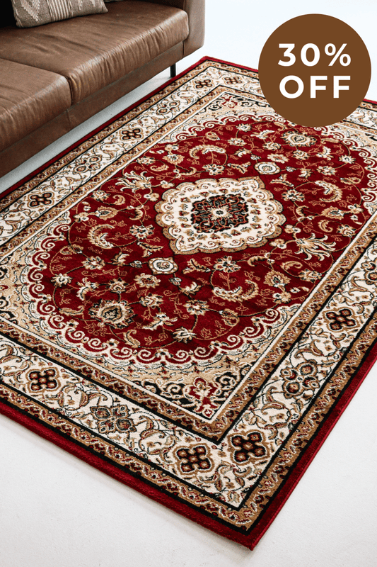 Ruby Palace Carpet | Iranshar | Royal Persian Series - The Carpetier™