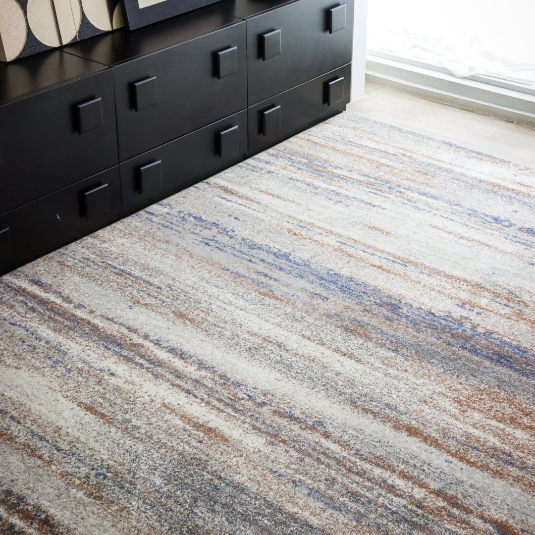 Rustic Breeze Carpet | Modern | Polyfibre Cashmere Series - The Carpetier™