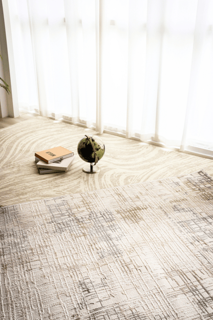 Rustic Grids Luxury Carpet | Carlton Modern Series - The Carpetier™