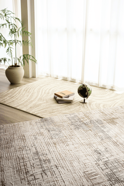 Rustic Grids Luxury Carpet | Carlton Modern Series - The Carpetier™