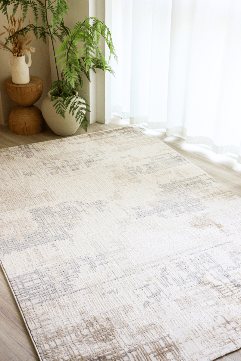 Rustic Grids Luxury Carpet | Carlton Modern Series - The Carpetier™
