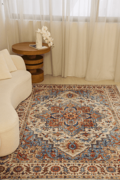 Rustic Jewel Carpet | Polyfibre Cashmere - The Carpetier™