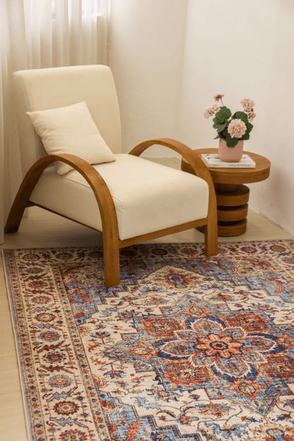 Rustic Jewel Carpet | Polyfibre Cashmere - The Carpetier™