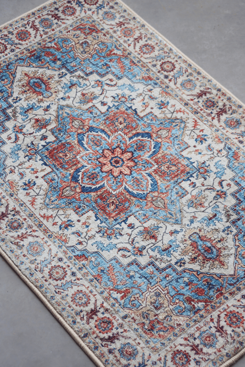 Rustic Jewel Floor Mat | Polyfibre Cashmere - The Carpetier™