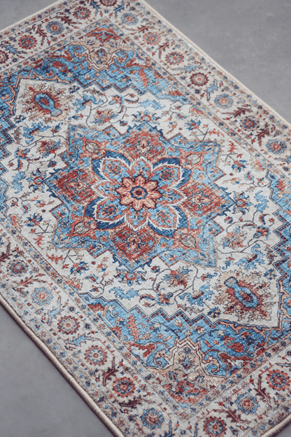 Rustic Jewel Floor Mat | Polyfibre Cashmere - The Carpetier™