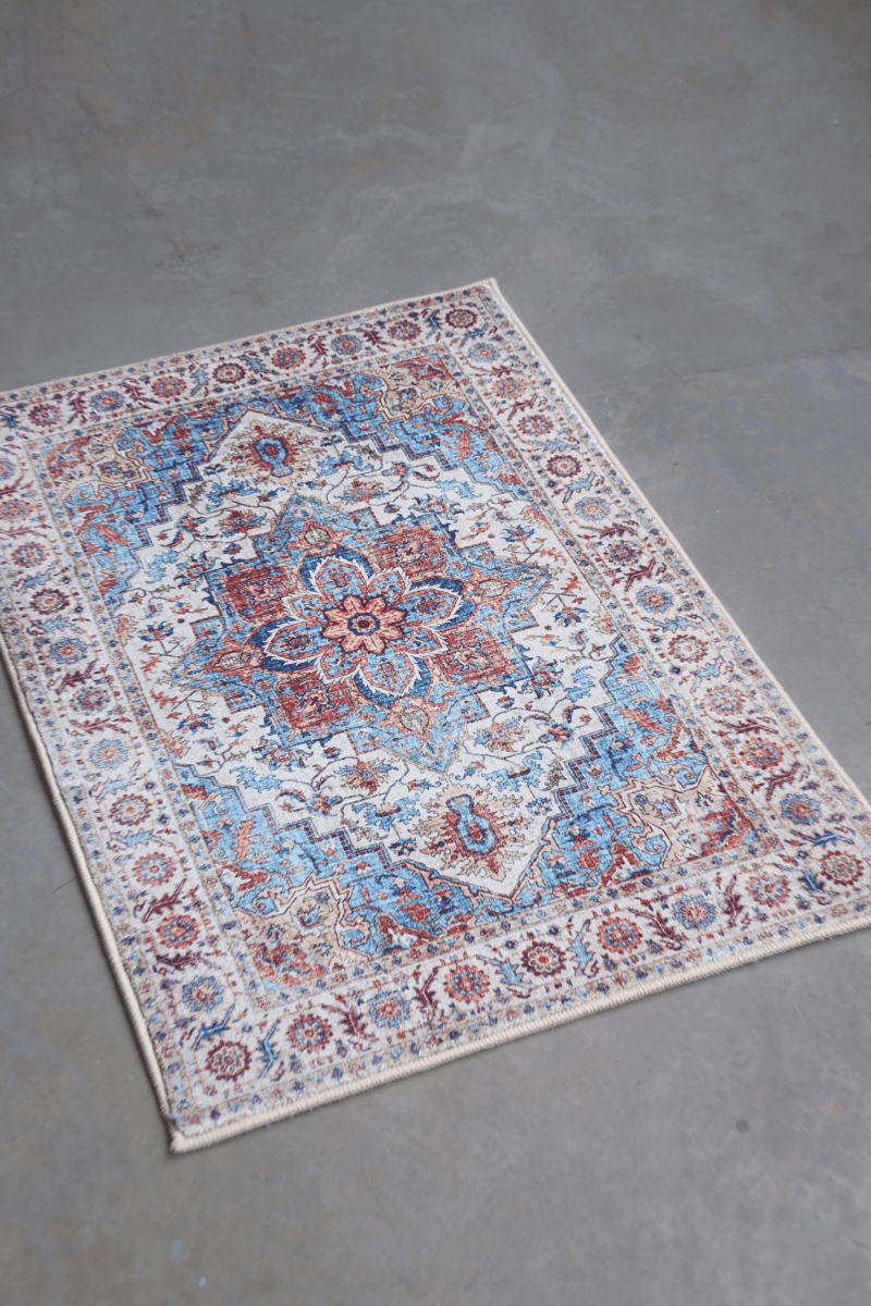 Rustic Jewel Floor Mat | Polyfibre Cashmere - The Carpetier™