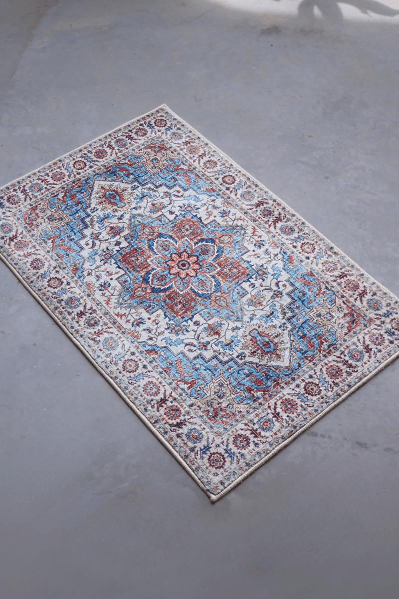 Rustic Jewel Floor Mat | Polyfibre Cashmere - The Carpetier™