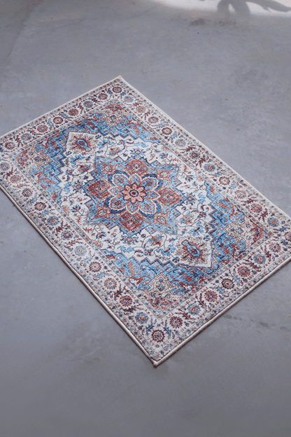 Rustic Jewel Floor Mat | Polyfibre Cashmere - The Carpetier™