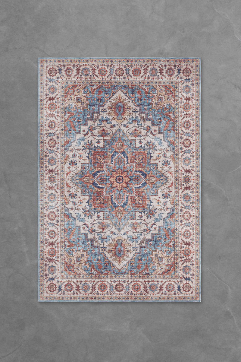 Rustic Jewel Floor Mat | Polyfibre Cashmere - The Carpetier™