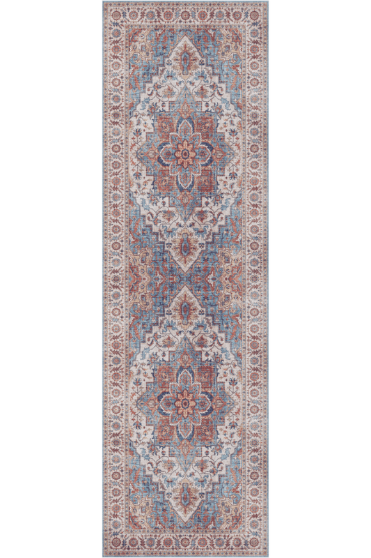 Rustic Jewel Runner | Polyfibre Cashmere - The Carpetier™