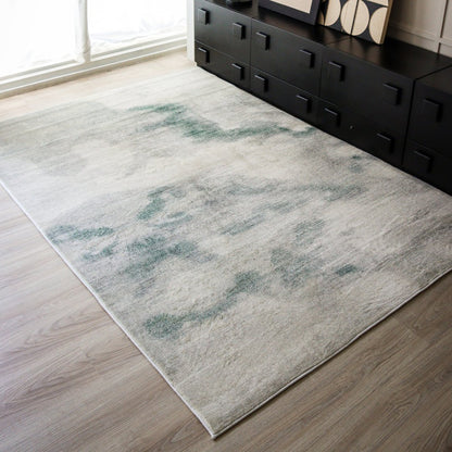 Sage Green Mist Carpet | Modern | Polyfibre Cashmere Series - The Carpetier™