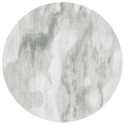Sage Green Mist Round Carpet | Polyfibre Cashmere - The Carpetier™