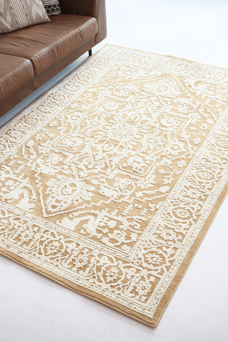 Sand Imperial Carpet | Wilton Dyed Series - The Carpetier™