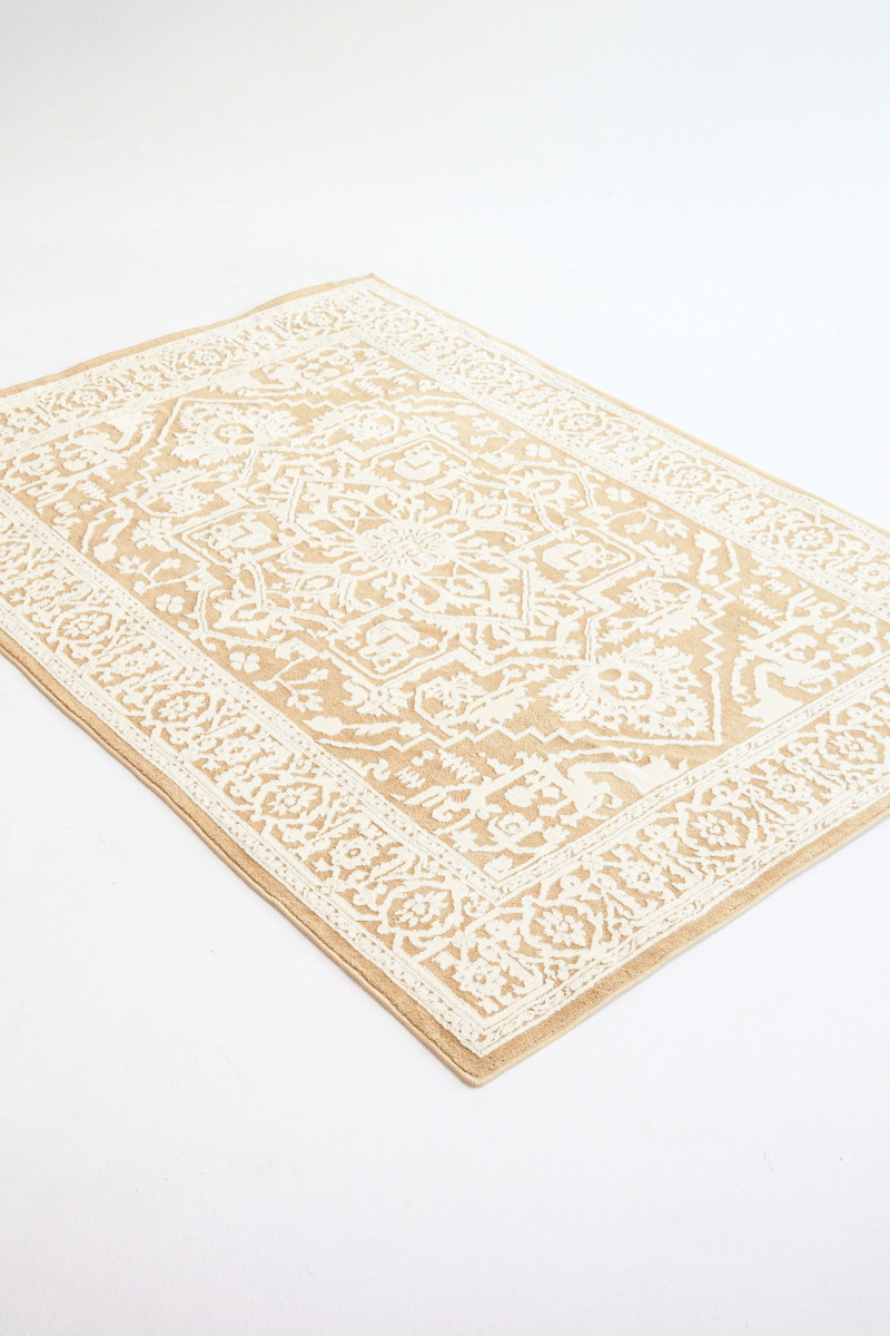 Sand Imperial Carpet | Wilton Dyed Series - The Carpetier™