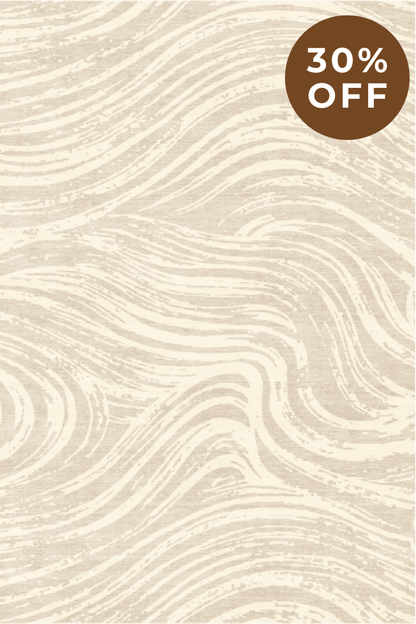 Sand Waves Carpet | Polyfibre Cashmere - The Carpetier™