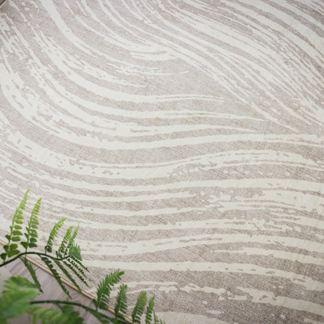 Sand Waves Carpet | Scandinavian | Polyfibre Cashmere Series - The Carpetier™