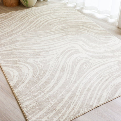 Sand Waves Carpet | Scandinavian | Polyfibre Cashmere Series - The Carpetier™