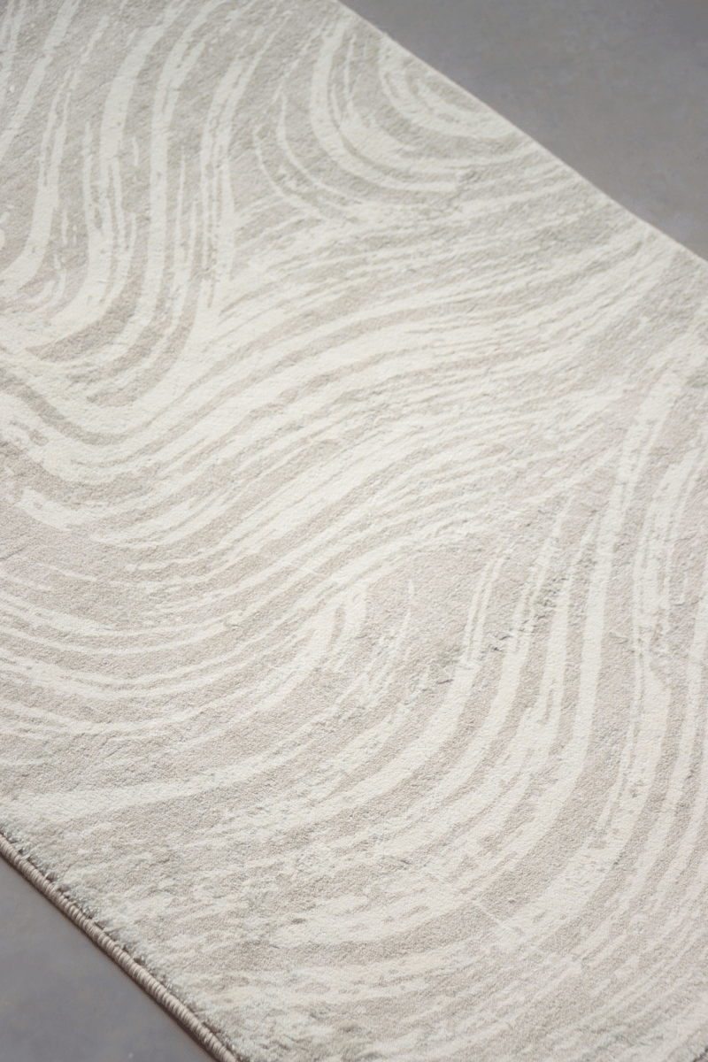 Sand Waves Floor Mat | Polyfibre Cashmere - The Carpetier™